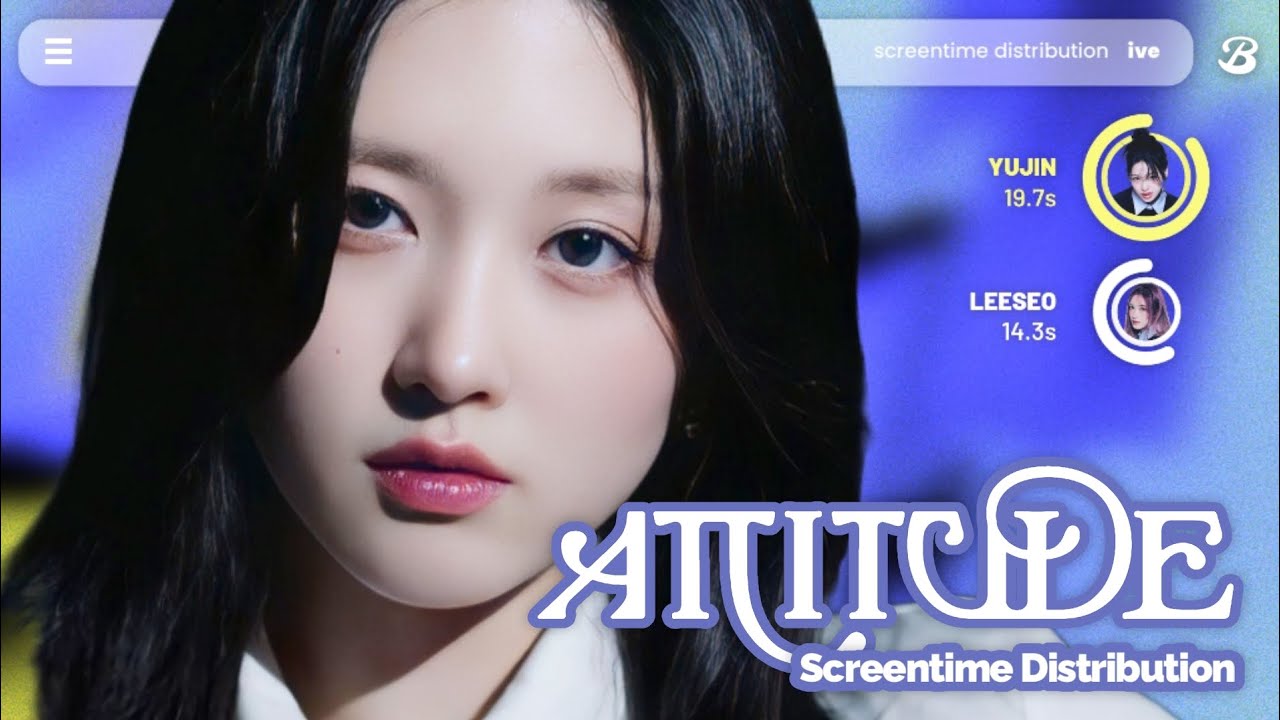 IVE - ATTITUDE » Solo & Focus Screen-time Distribution