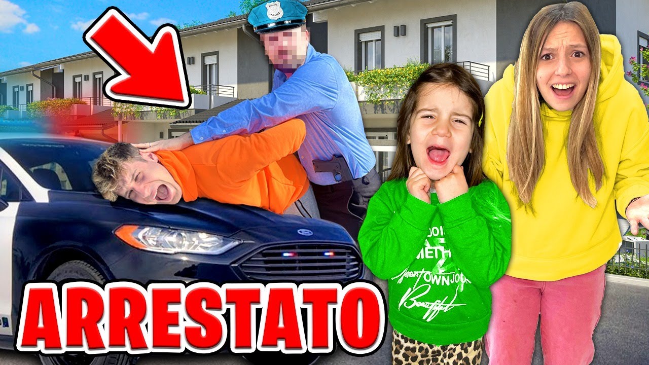 PAPÀ MIKE È STATO ARRESTATO E VA IN PRIGIONE PER PORTARE IN OSPEDALE AURORA CHE SI È FATTA MALE!