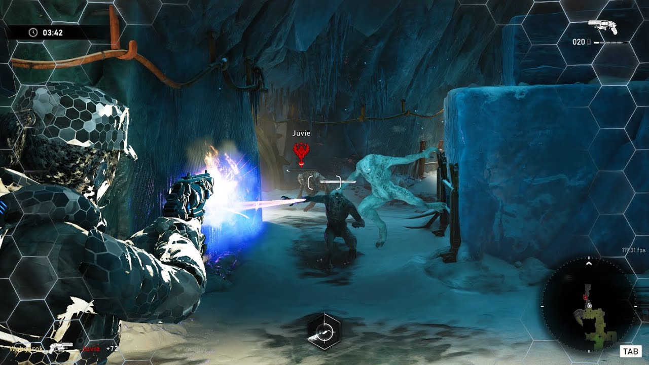 Gears 5 Master Escape Solo - The Mines (Right Path) as Marksman