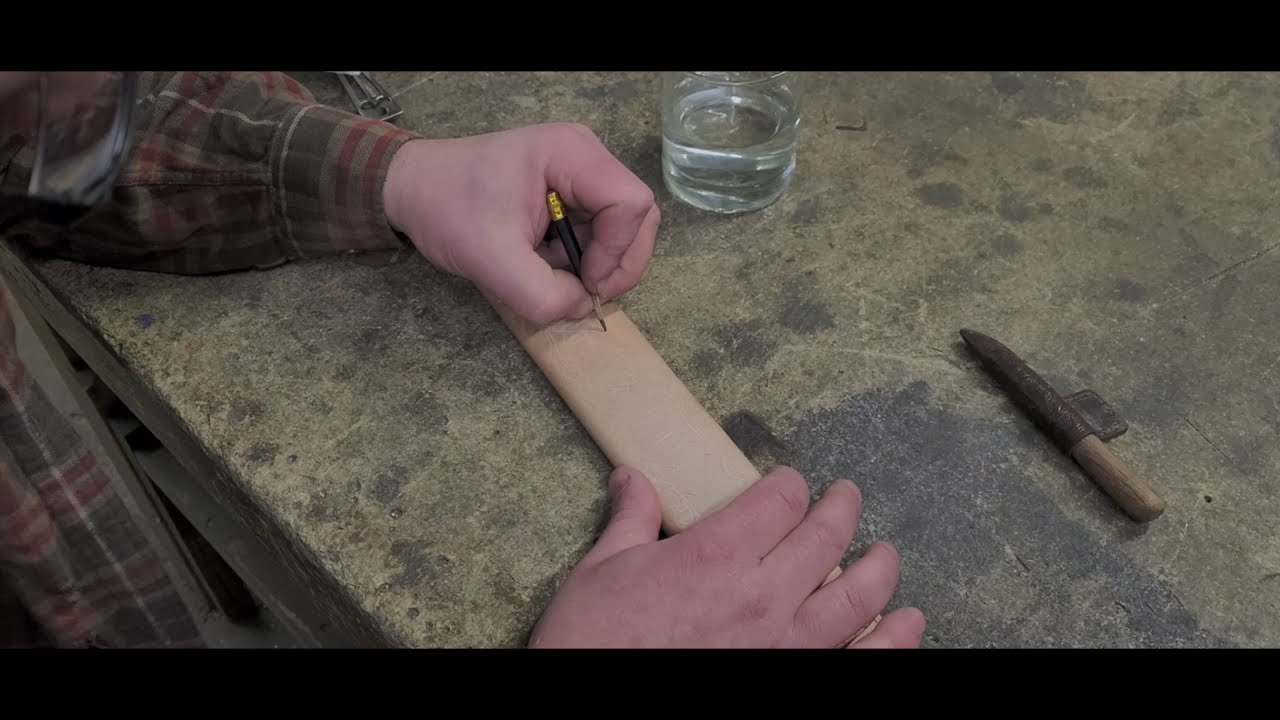 Hammer Time Happy Hour - Ep 1 - 15th Century Knight's Sword Scabbard: Leatherwork & Leather Tooling