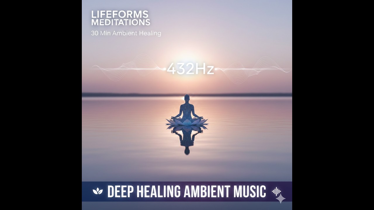 30 Minute Mindful Escape ☁️ 432Hz Pure Ambient Tones for Stress Release