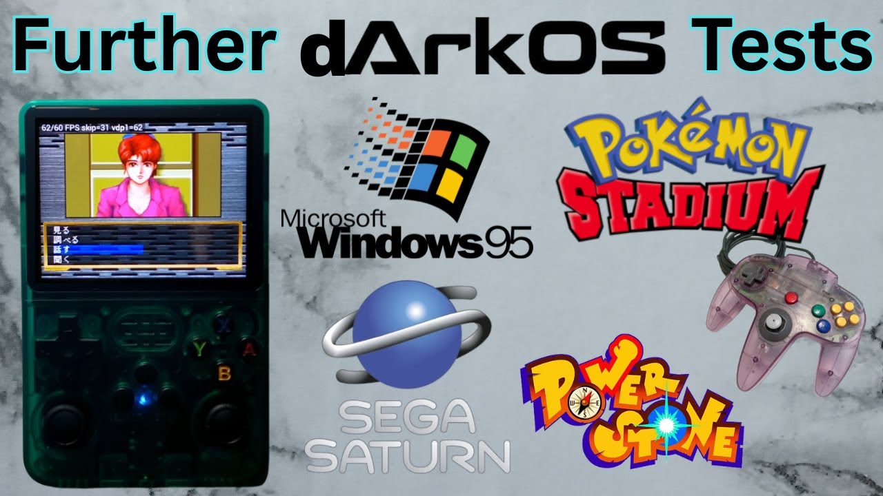 Дополнительные тесты dArkOS R36S — 2 особенности работы с SD-картами, Win95, контроллеры USB и мн...