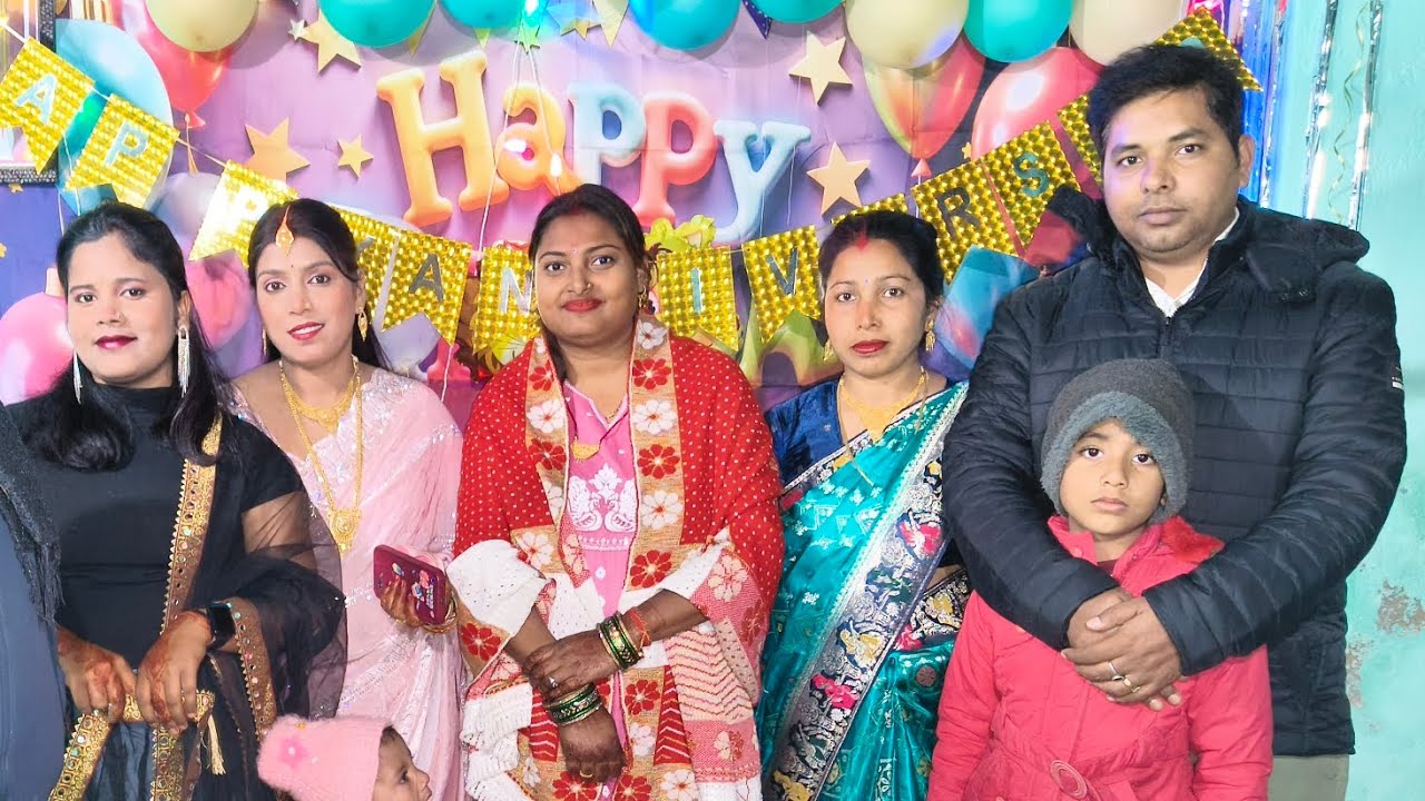 Bhabhi ki anniversary and shadi vlog 💖(@Sapana_SinghRajput )#familyvlog #fun #shadi #anniversary 