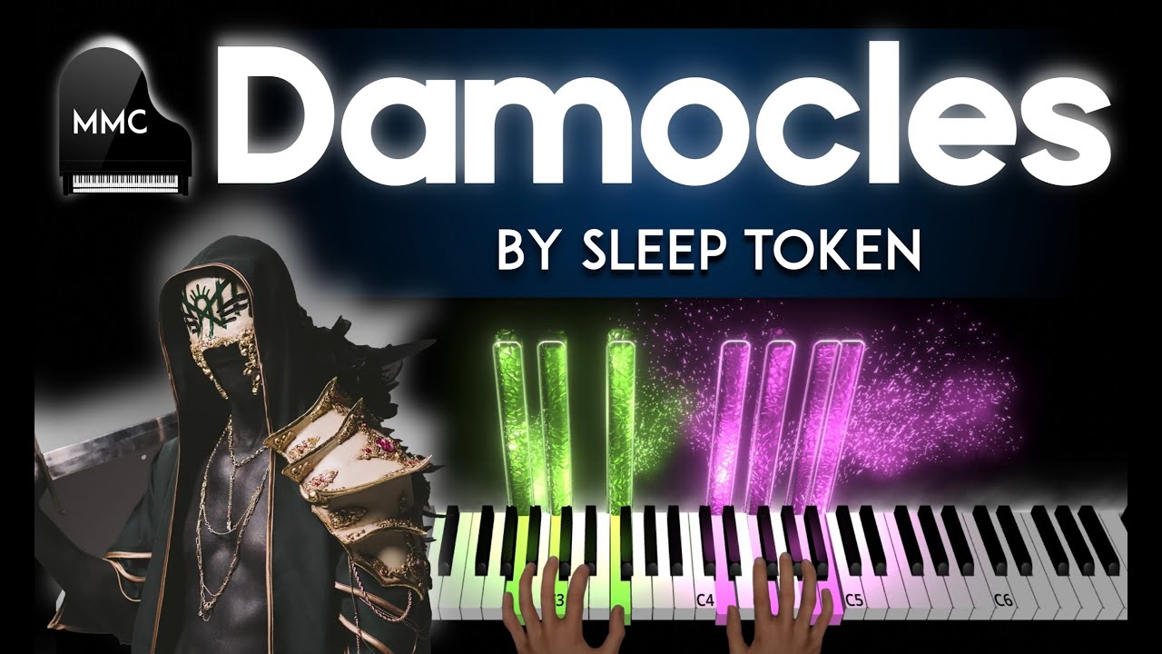 Damocles by Sleep Token piano cover + sheet music + lyrics