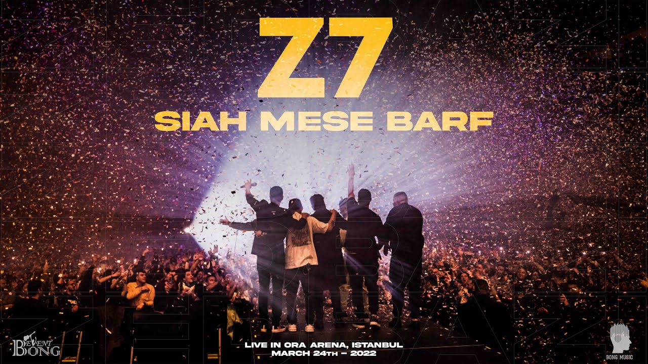 01- Sepehr Khalse,Behzad Leito, Alireza jj, Sijal-Siah Mese Barf(Zedbazi Live at Ora Arena,Istanbul)