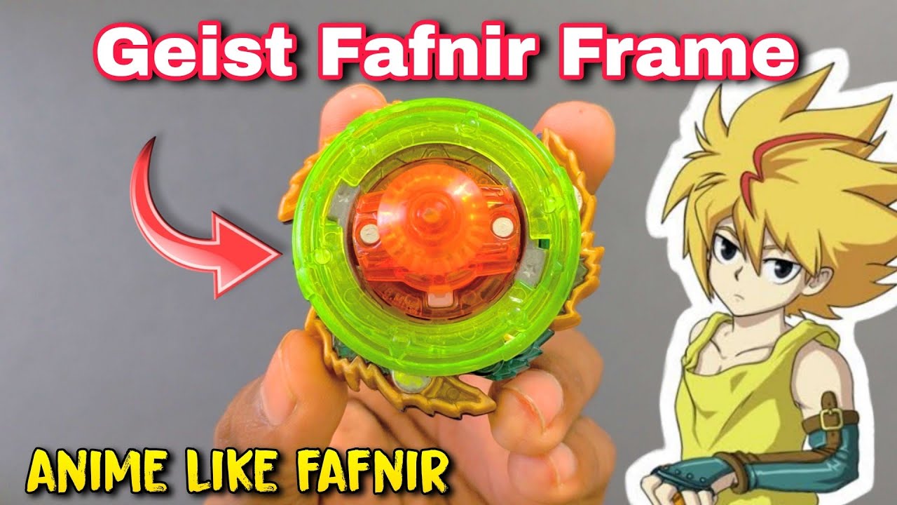 Green frame for geist fafnir beyblade | anime like beyblade