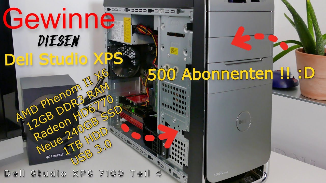 Kühler Upgrade und Retro-Gaming Tests - Dell Studio XPS 7100 Teil 4