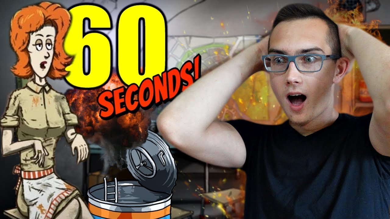 Matka zrogowaciała niedźwiedzica !!! Wjazd na Dom Starców ☆ 60 Seconds ㋡ MafiaSolec