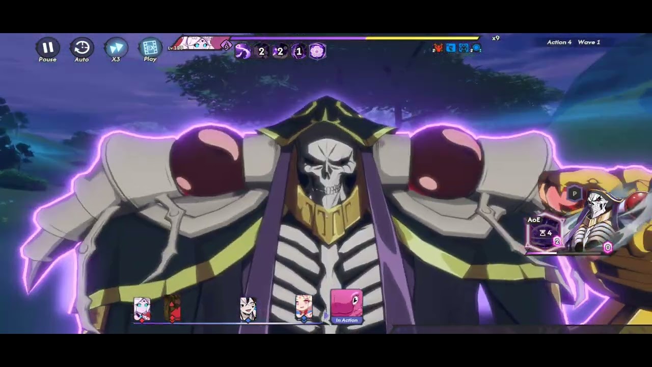 Lord of nazarick evil pinison final boss level 125 day one 