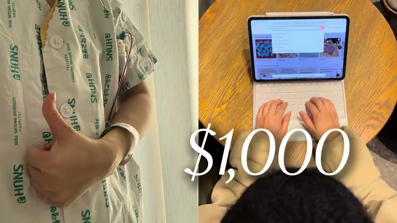 월 $1,000 벌어보겠습니다.