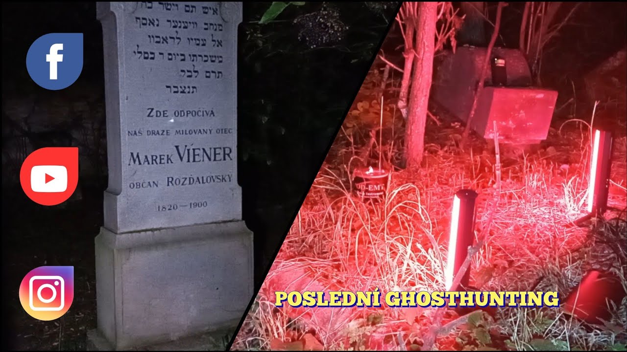 PRŮZKUM A GHOSTHUNTING NA STARÉM ŽIDOVSKÉM HŘBITOVĚ 