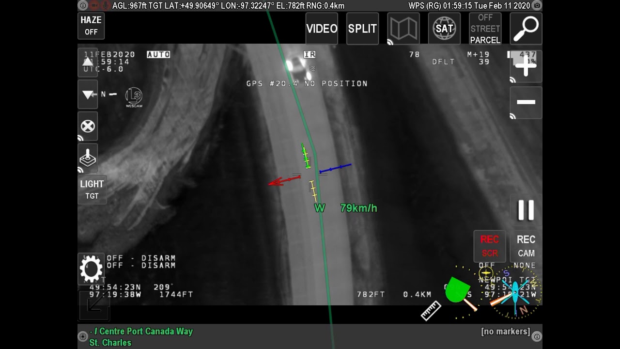 Adult male arrested in stolen vehicle after Air1 followed for approx 30 mins