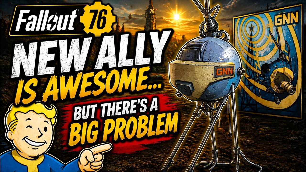 👀 НОВЫЙ союзник в Fallout 76 просто супер... Но есть БОЛЬШАЯ проблема