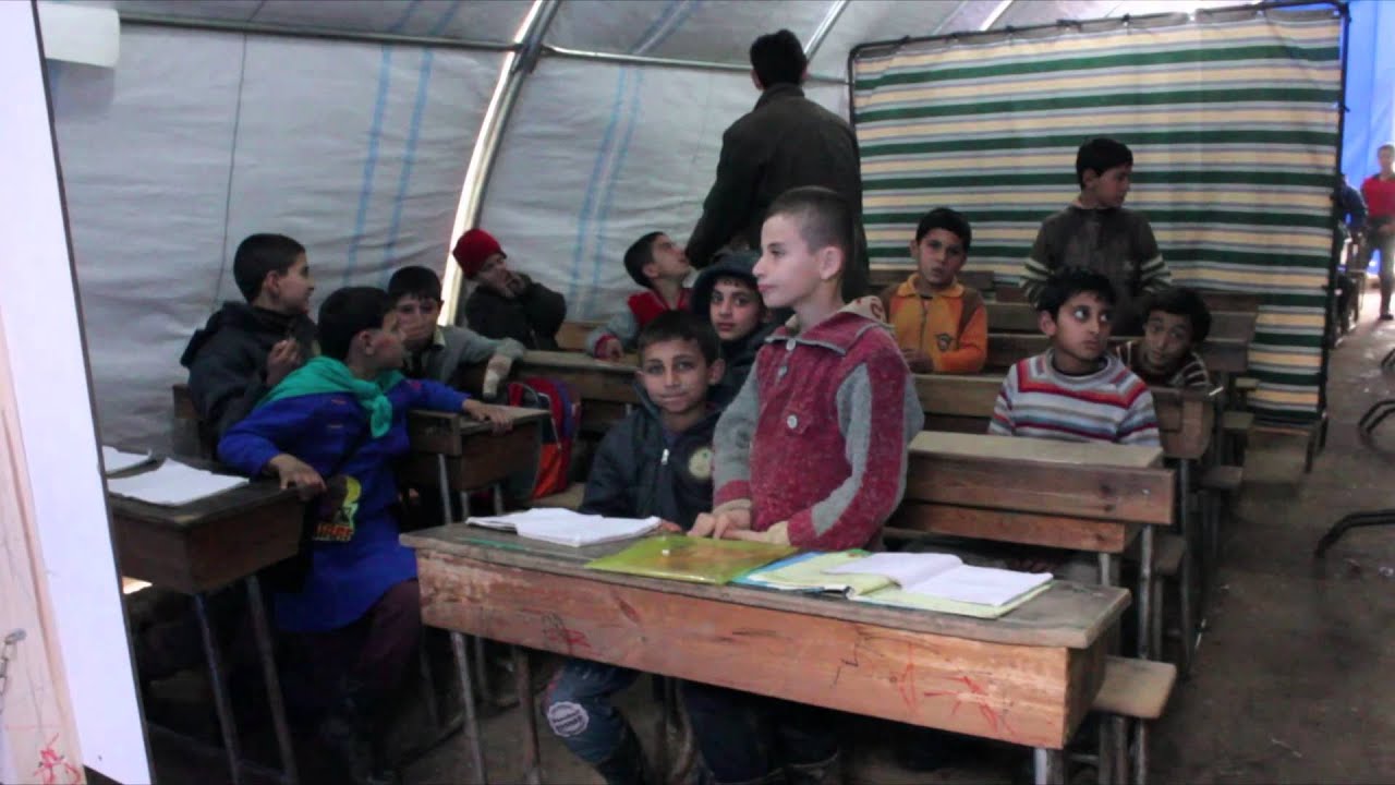 Camp de Refugi&eacute;s Syriens &agrave; la fronti&egrave;re Turque