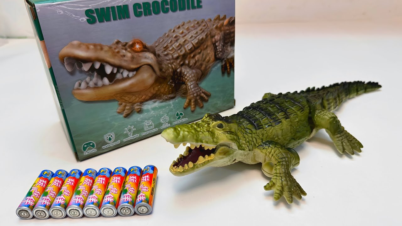Unboxing Remote Control Crocodile, Electric Off-road Police Car, Stunt Shark, Gear Fire Truck