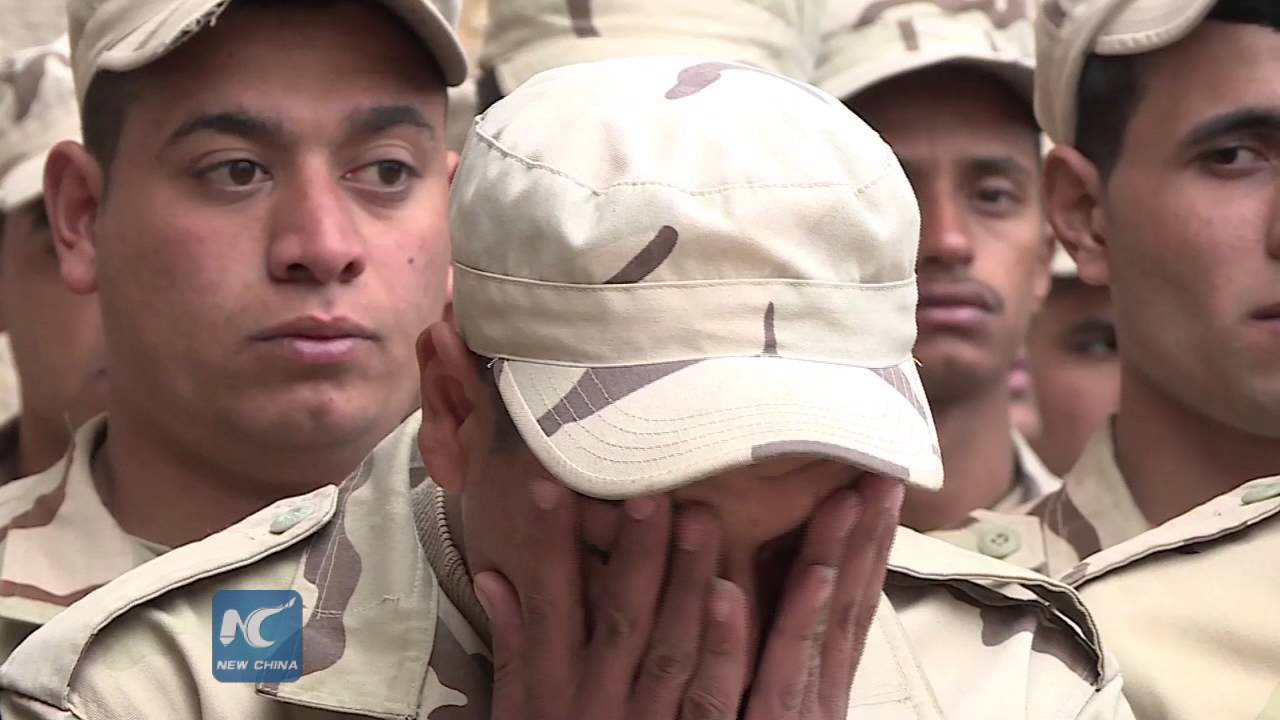 RAW: Funeral of popular commander killed in Sinai explosion