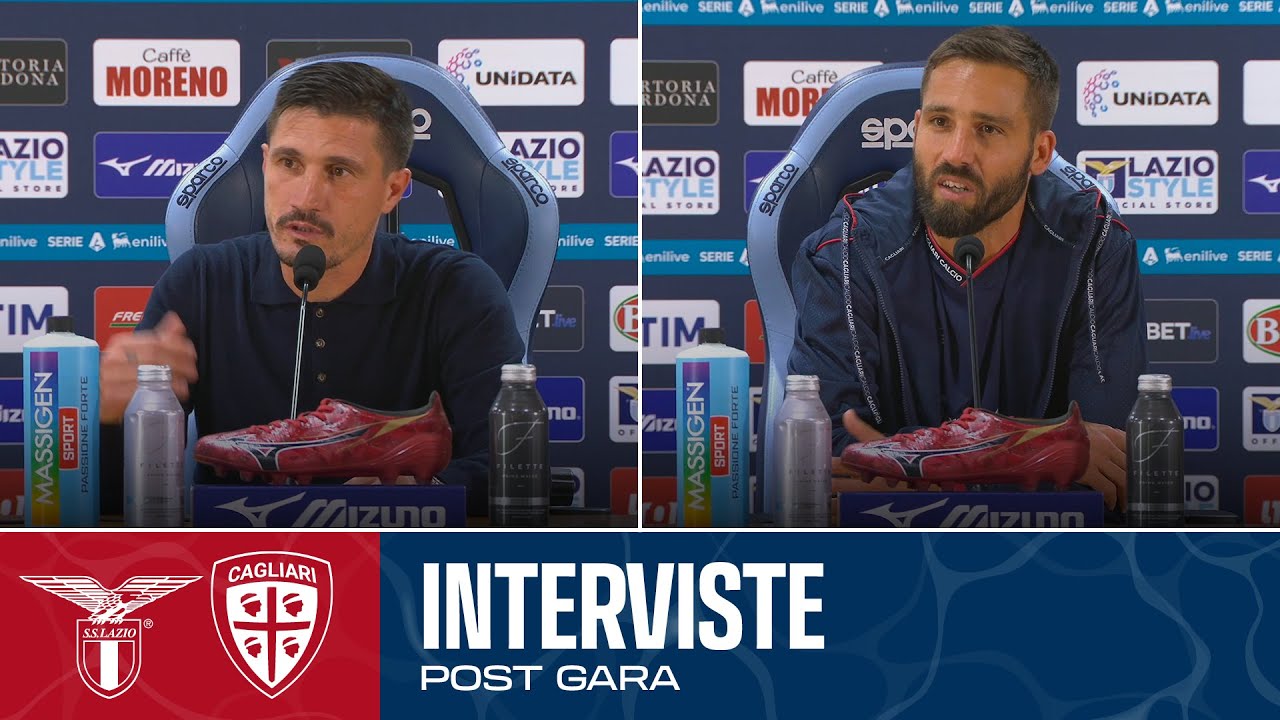 Post Gara | Pisacane e Pavoletti dopo Lazio-Cagliari | Serie A Enilive
