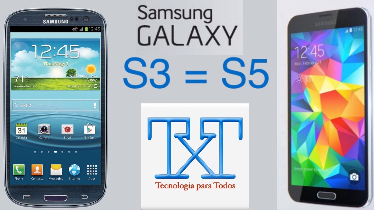 Como convertir tu Samsung Galaxy s3 I9300 en un Galaxy s5 facìl, ràpido, bien explicado