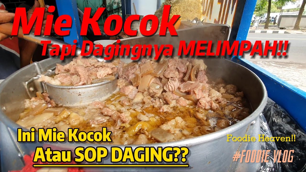 Mi Kocok Legend di Bandung. Mie Kocok BPJS. Dagingnya Melimpah!!