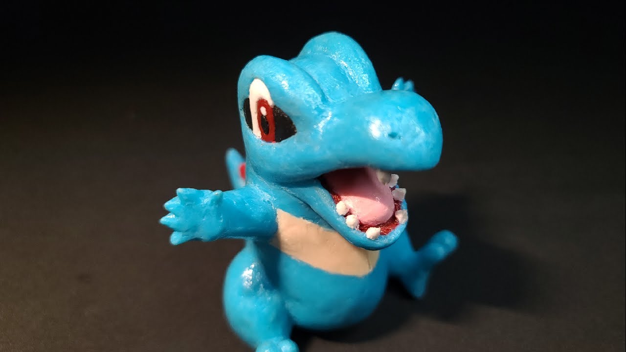 Pokemon Totodile with 3D Pen