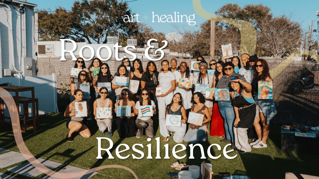 Roots & Resilience: A Watercolor Healing Circle for Black & Latina Women | Art + Healing