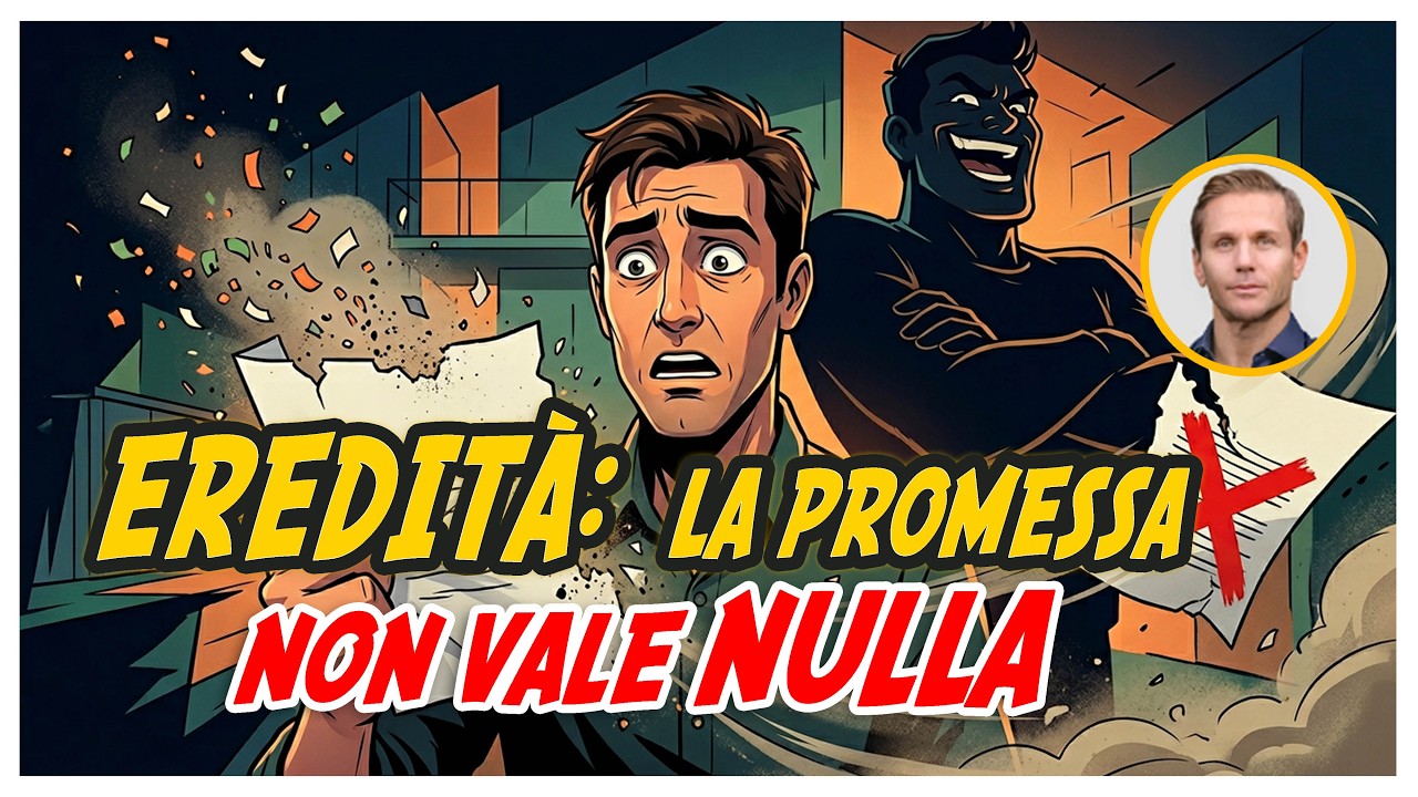 EREDIT&Agrave;: Perch&egrave; la PROMESSA di tuo fratello non vale nulla? | Avv. Angelo Greco