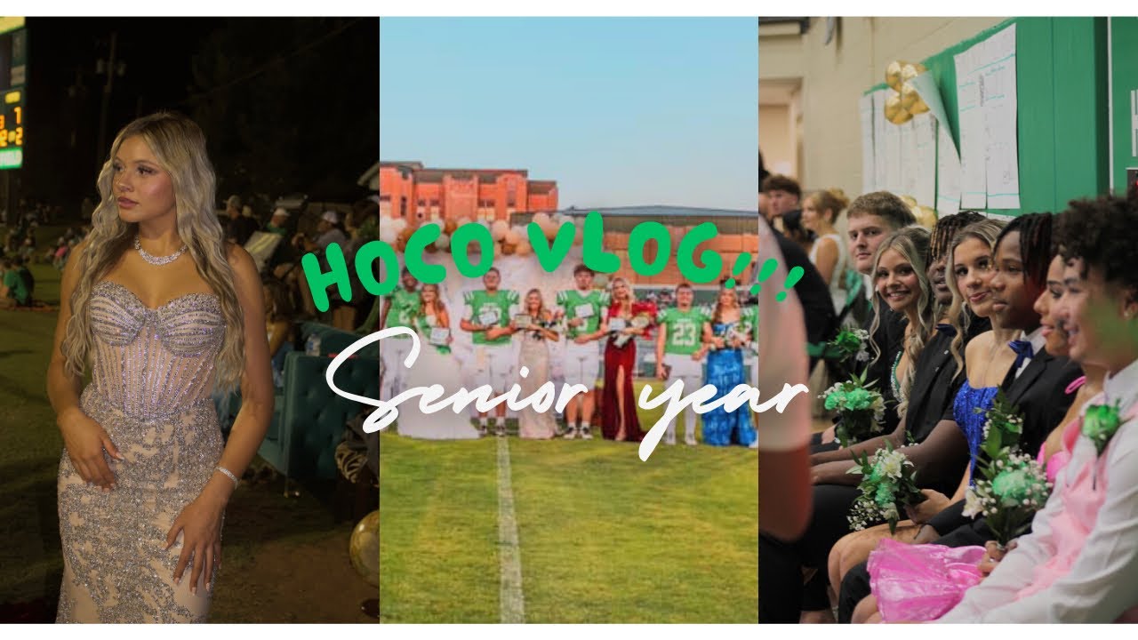 HOCO VLOG+GRWM *SENIOR YEAR!!!!*