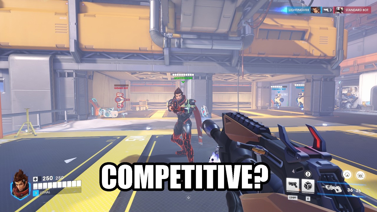 CUSTOM GAMES THEN COMPETITIVE - Overwatch