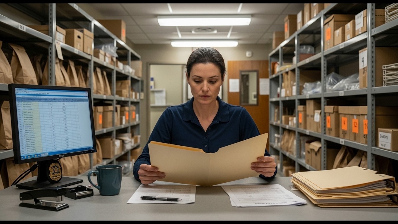She Noticed Something Missing in the Evidence Room… Then the FBI Arrived