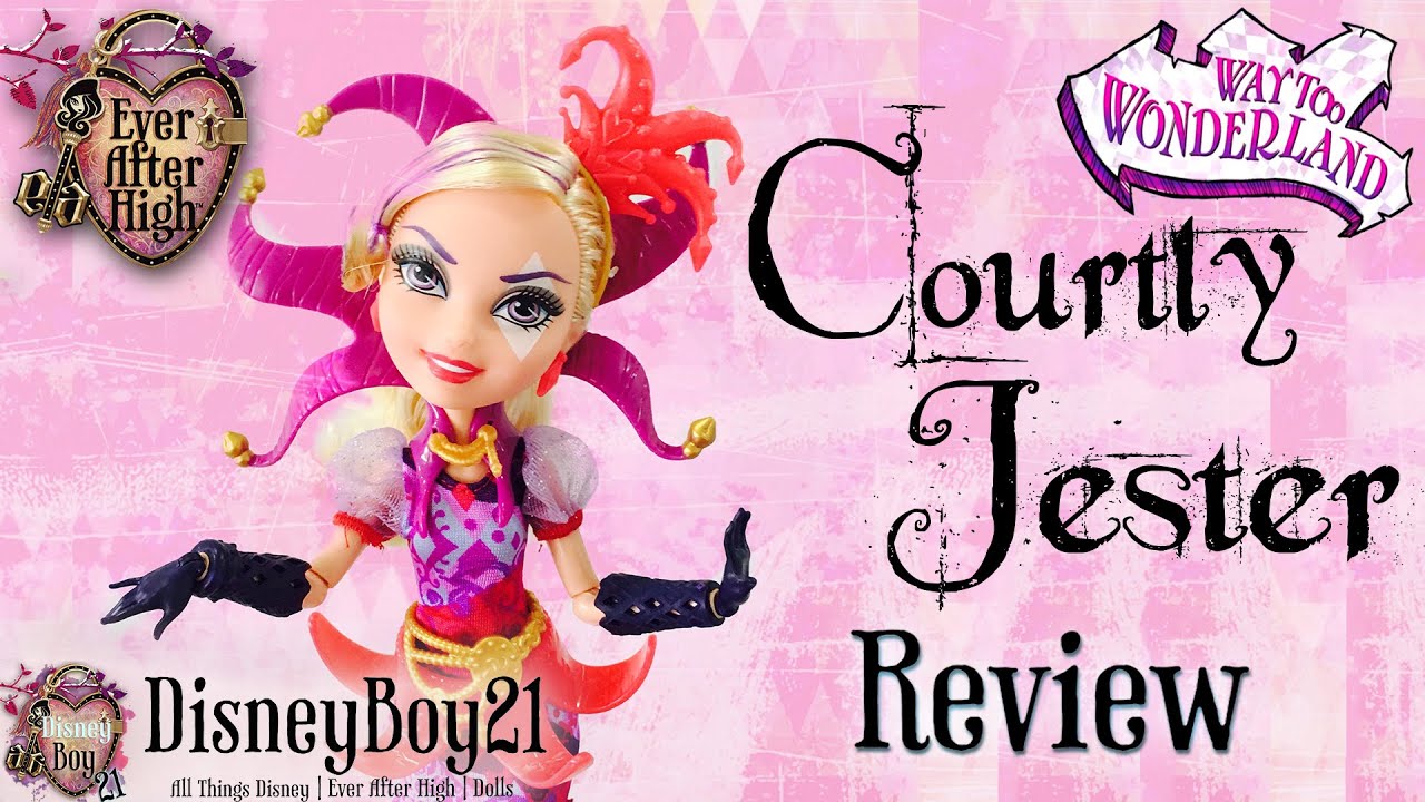 Ever After High Courtly Jester Doll Review & Unboxing | Way Too Wonderland