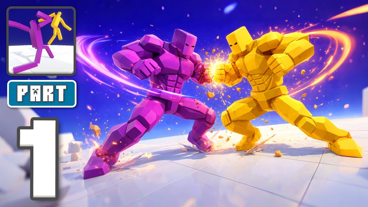 Tackle Battle: Send Them Flying - Gameplay Walkthrough Part 1 - Power Hits Decide (iOS, Android)