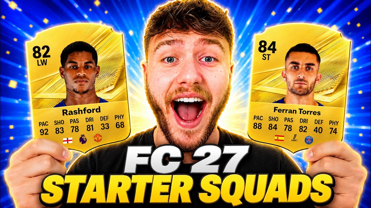 BEST FC 27 STARTER TEAM 🔥