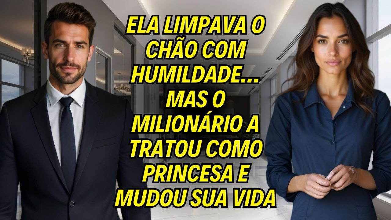 Ela Limpava O Chão Com Humildade… Mas O Milionário A Tratou Como Princesa E Mudou Sua Vida