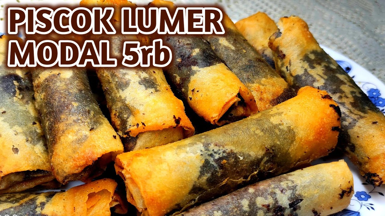 Cara Membuat Piscok pisang coklat Lumer Kulit Lumpia - ide jualan makanan 1000an