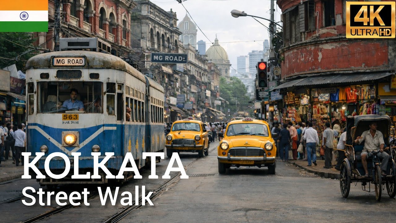 Inside Burrabazar Lanes | Real Street Life of Kolkata🇮🇳 [4K] walk No Talking 
