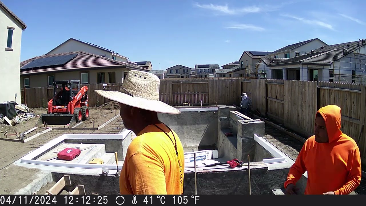 Swimming Pool Construction Timelapse