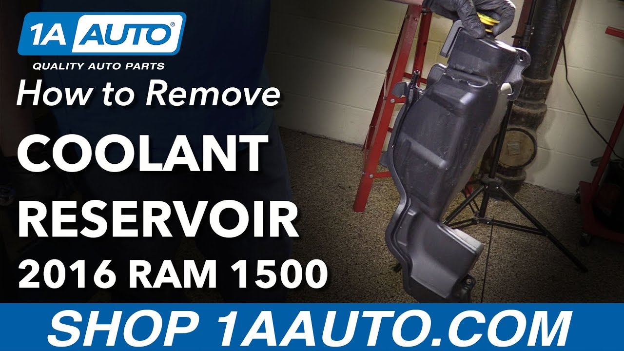 How to Remove Coolant Reservoir 09-18 Ram 1500