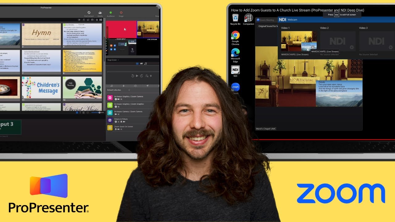How to Add Zoom Guests to A Church Live Stream (ProPresenter and NDI Deep Dive)