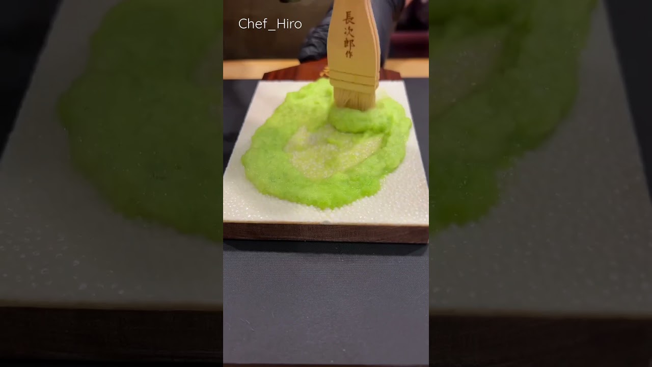 【Wasabi】🇯🇵Wasabi Temaki🌱🍣#shorts #sigma