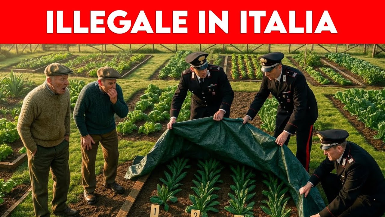 20 Colture da Giardino ILLEGALI che NON PUOI Coltivare in Italia