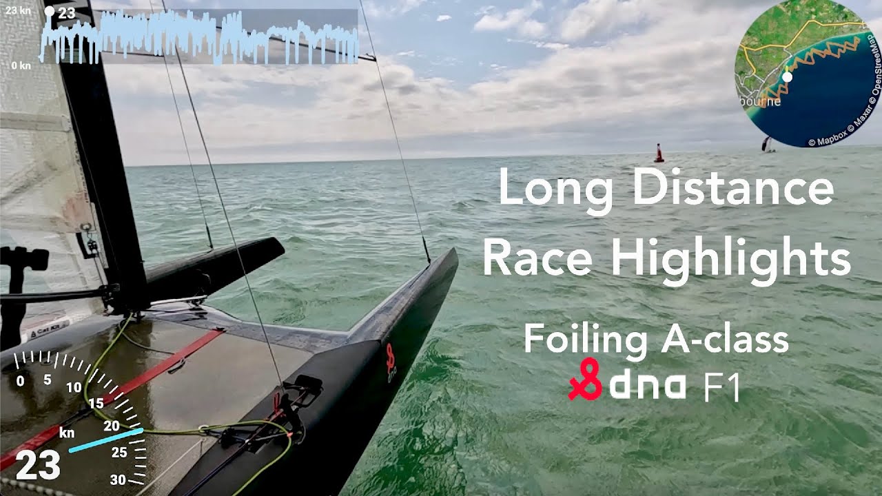 Martello Highlights - Foiling A-class DNA F1