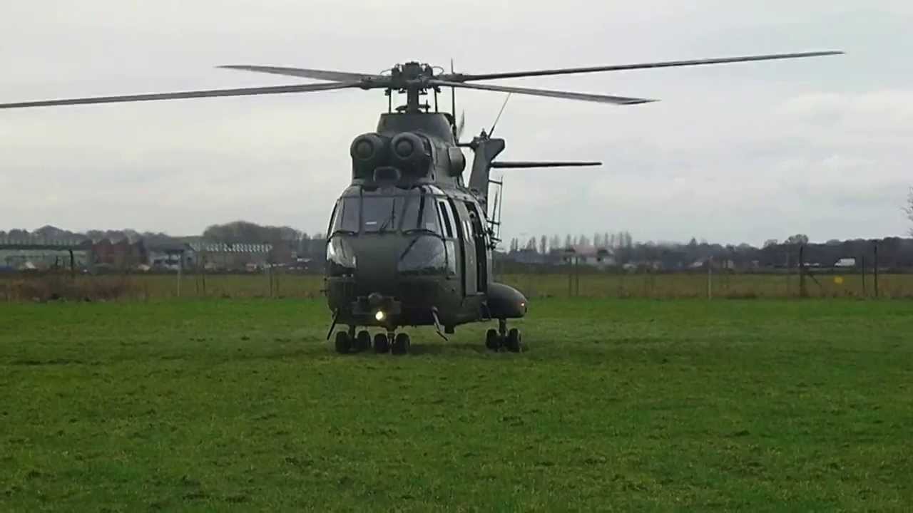 Puma Touch down - The Helicopter Museum - Weston-super-mare