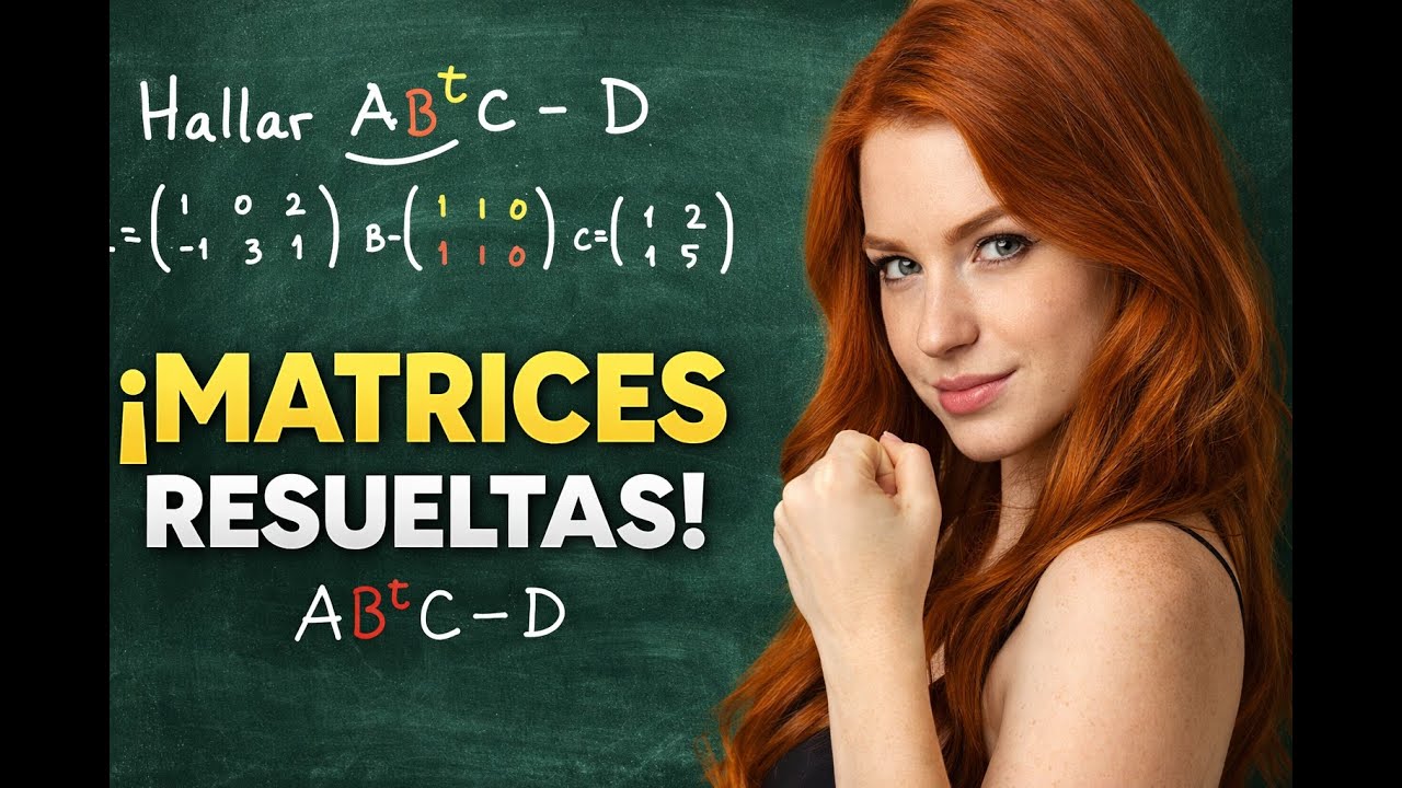 ¡Aprende Ya! Ejercicio de multiplicación y suma de matrices