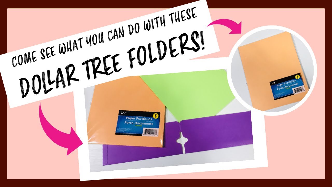 easy diy gift card wallet and money wallet using DOLLAR TREE FOLDERS | awesome BUDGET CRAFTING