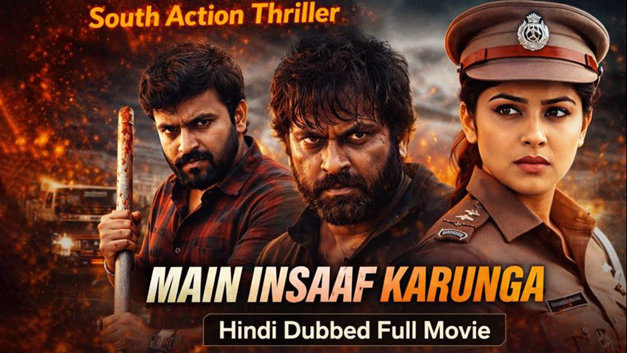 Main Insaaf Karunga (Hindi Dubbed) 🔥 | South Action Thriller | Serial Killer Highway Story
