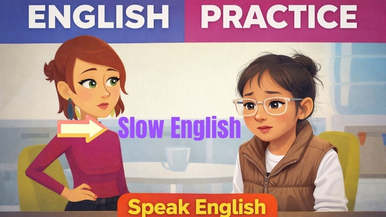 Intermediate English Conversation (Shadowing Practice) | Speak Fluently & Improve Pronunciation