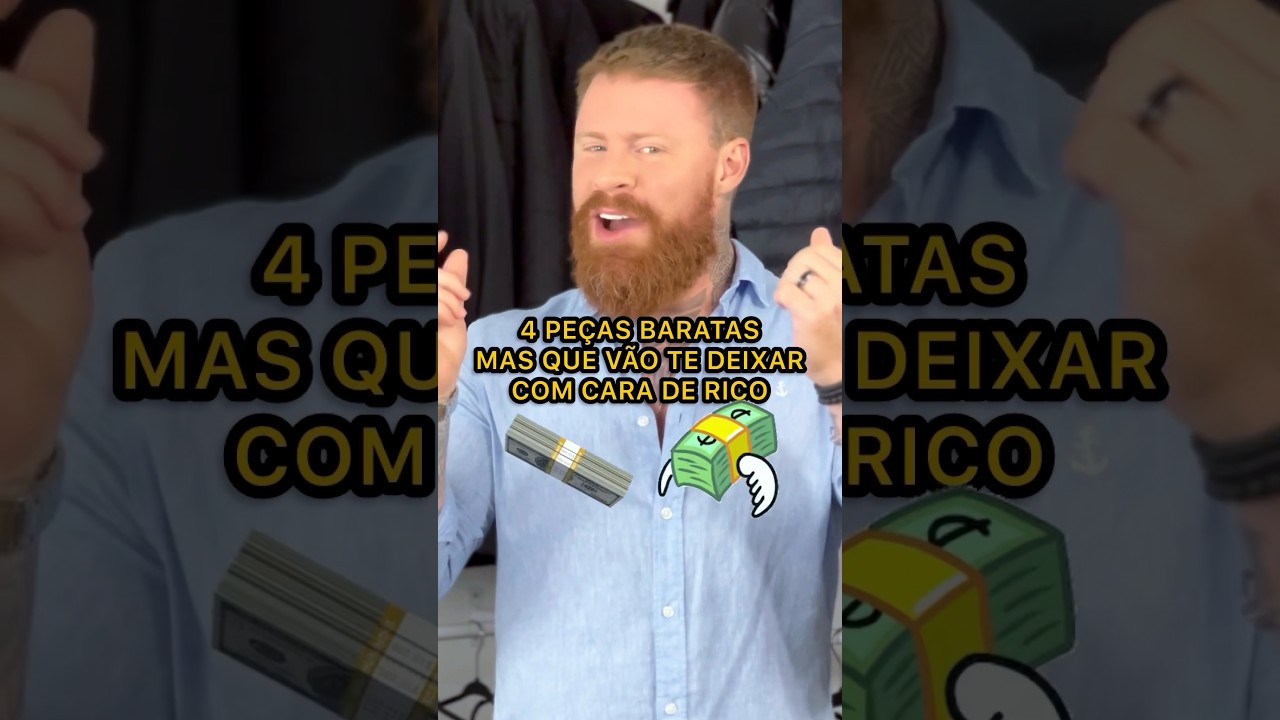 4 PEÇAS BARATAS que vão te deixar com CARA DE RICO 🤑🔥
