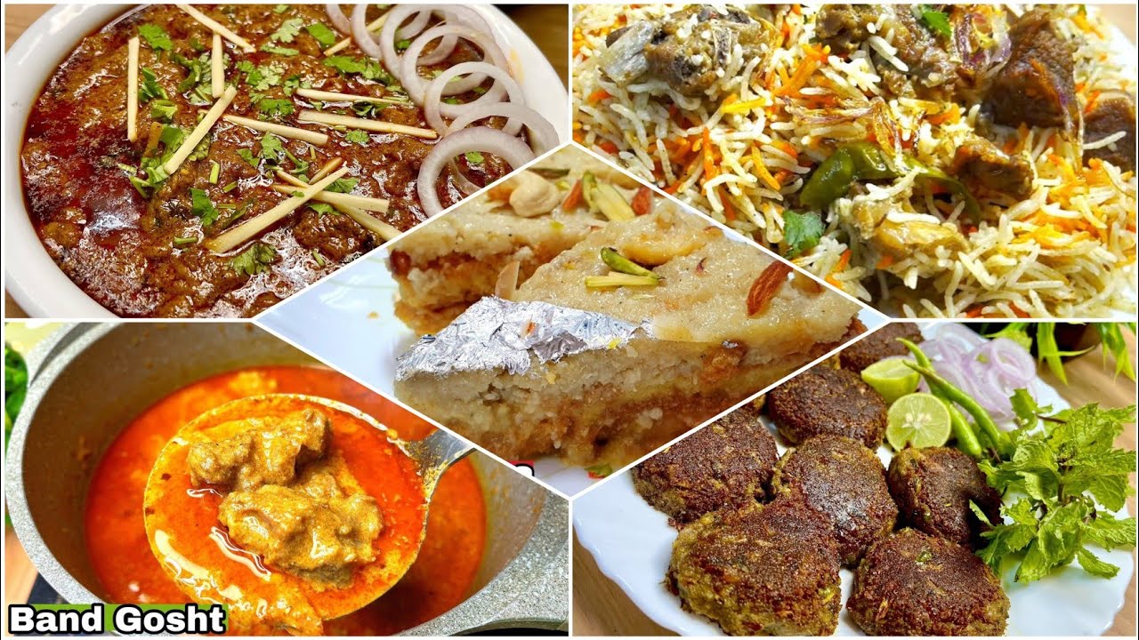 Complete Dawat Menu😍5 Most Delicious Lucknowi Famous Recipes👍🏻 Lucknowi Cuisine❤️ For Eid🐏