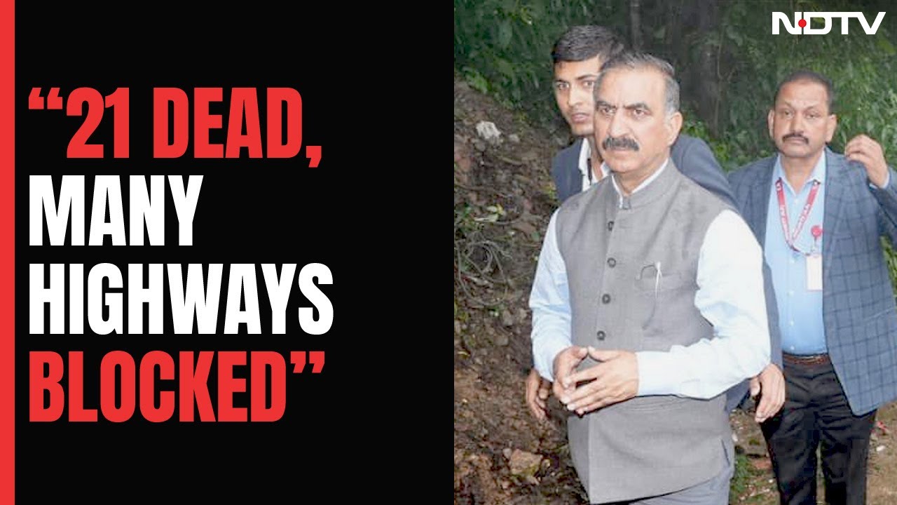 Shimla Landslide: 21 Dead Due To Heavy Rains In Himachal, Chief Minister Says 