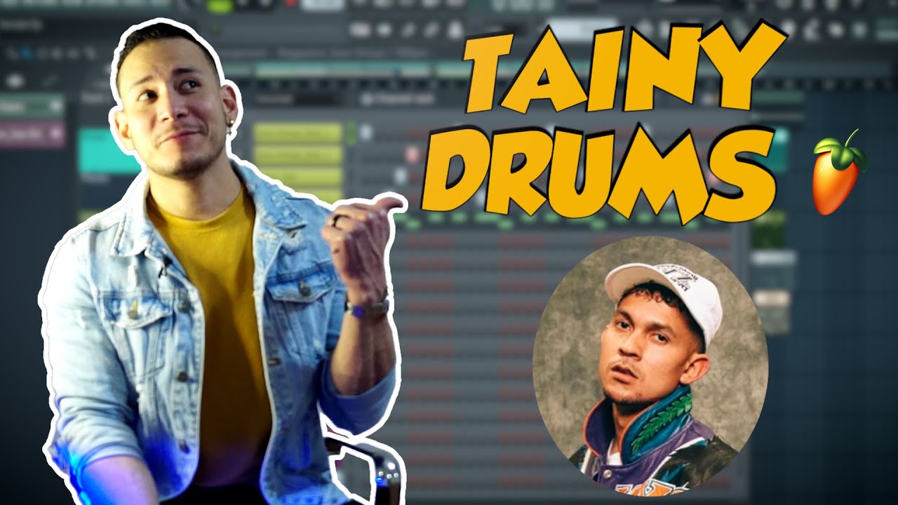 APRENDE Como hacer DRUMS estilo TAINY |Como Mezclar Beat de REGGAETON  + SORTEO Drumkits 🥁